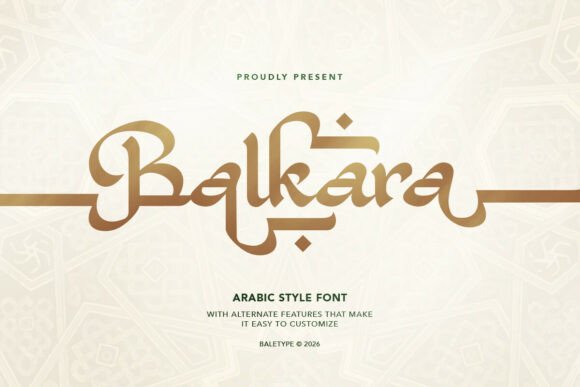 Balkara: A Blackletter Font That Brings Editorial Elegance to Every Layout