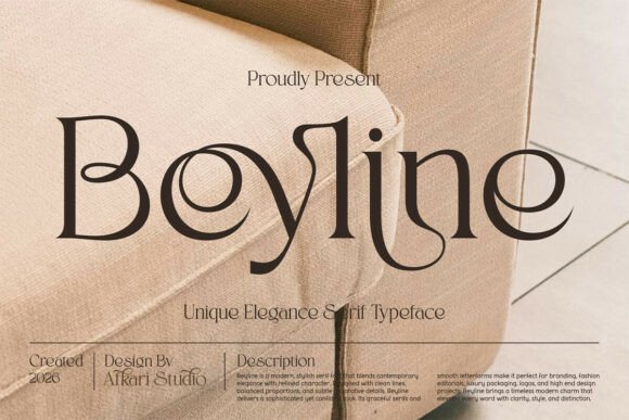 Beyline: A Serif Typeface for Editorial Storytellers