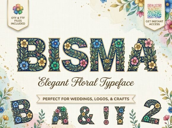 Bisma Floral Font: How It Transformed My Client’s Homepage