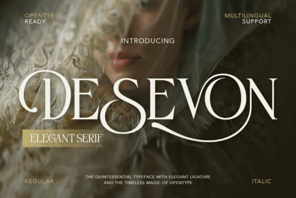 Desevon: A Timeless Serif Font