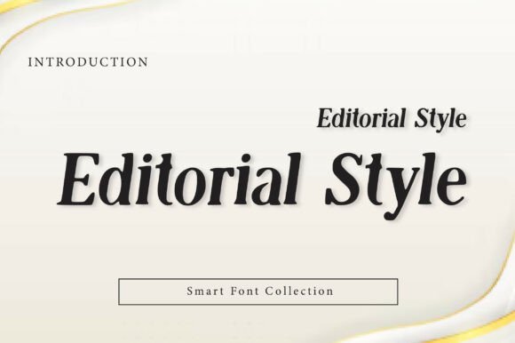 Editorial Style: Serif Font Built for Real Work