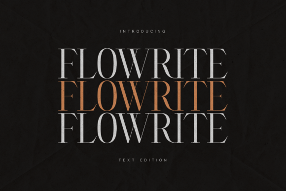 Flowrite: The Serif Font That Gave My Small Business a Polished Voice