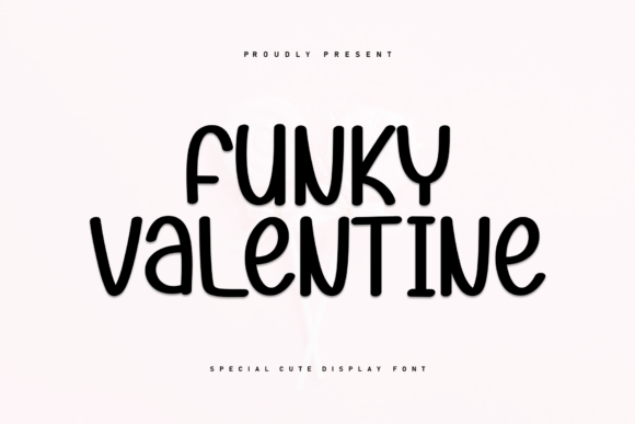Funky Valentine: A Handwritten Display Font for Handmade Products