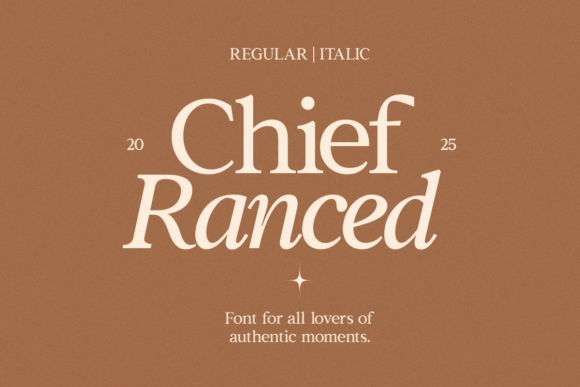 Gc Chief Ranced: A Serif Elegant Font for Handmade Goods