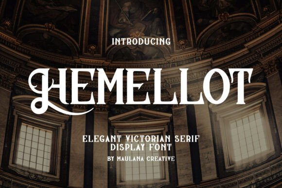 Hemellot: A Bold Display Font for Creative Makers