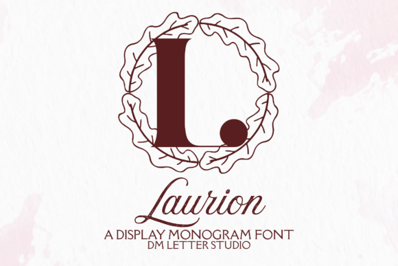Laurion Monogram: A Premium Font for Impact