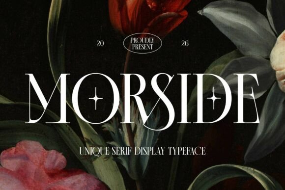 Morside: A Refined Serif Font for Editorial Storytelling and Publication Design