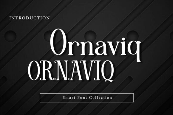 Ornaviq: A Premium Font for Stylish Campaigns