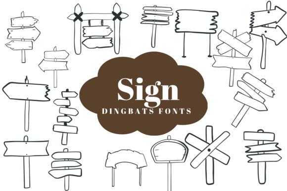 Sign Dingbats Brings Hand-Lettered Charm to Your Handmade Products