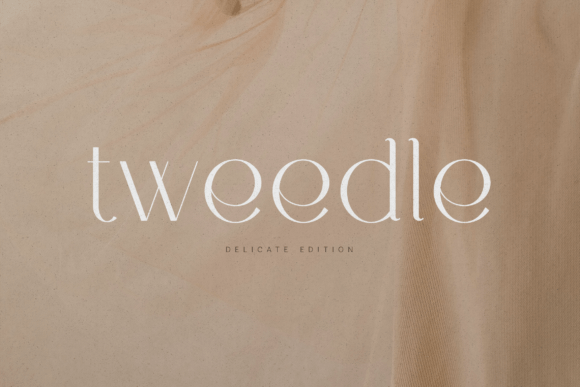 Tweedle Delicate: A Serif Typeface Built for Graceful Editorial Design