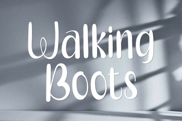 Walking Boots: The Handwritten Font That Gave My Small Business a Consistent Look