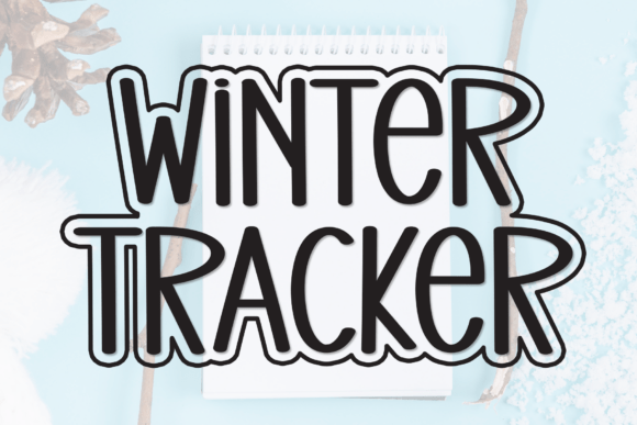 Winter Tracker: A Display Font Built for Campaign Clarity